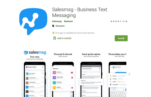 Salesmsg - Business Text Messaging