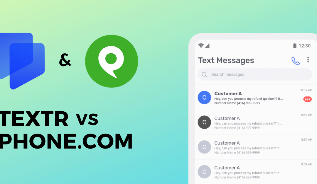 Textr vs Phone.com – Which is Better for Business Communications?